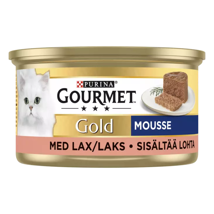 Gourmet Gold Lohi Mousse 85g - Kissan märkäruoat - 50562343 - 1