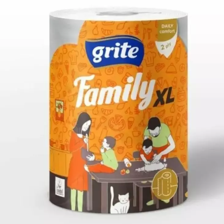 Grite Family Xl Talouspaperi 250 arkkia - Talouspaperit - 4770023348613 - 1