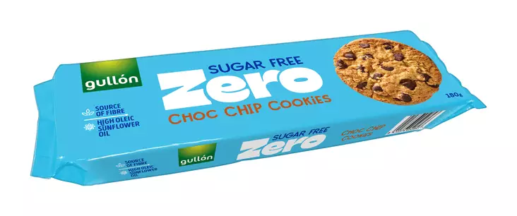 Gullon Choc Chip Cookies 150g sokeriton - Keksit - 8410376052893 - 1