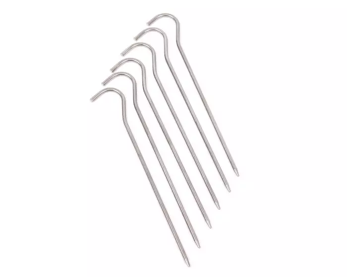 Haghus titaani pro telttakiilat 6kpl - Koukut ja hakat - 6438212103563 - 1