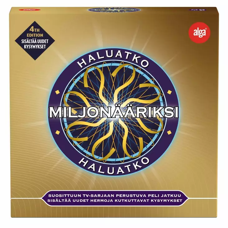 Haluatko Miljonääriksi?-peli - Lautapelit ja seurapelit - 7312350115413 - 1