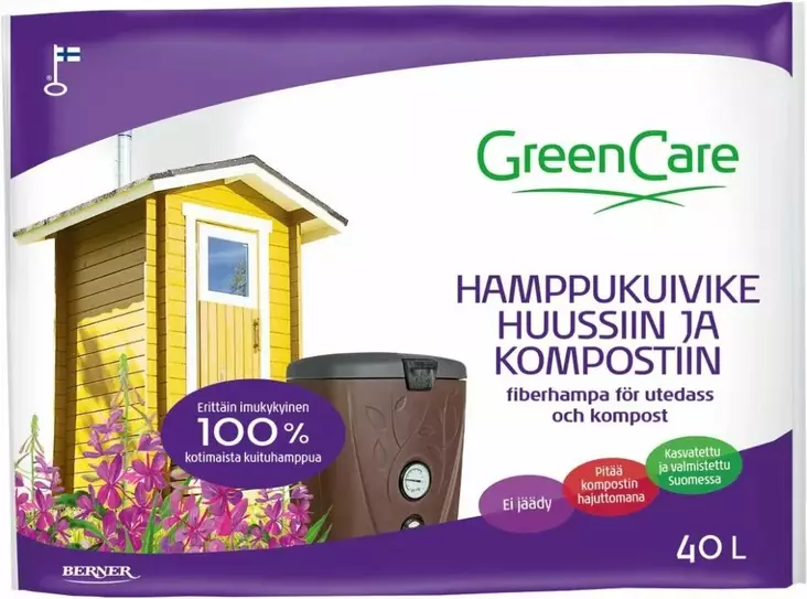 Hamppukuivike käymälään ja kompostiin - Mullat ja turpeet - 6414505187533 - 1