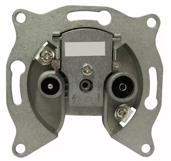 Harju antennirasia TV/R 68 x 62 mm - Pistorasiat - 6438140982803 - 1