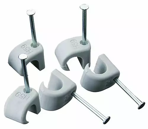 Harju naulakiinnike 7-10mm 25kpl - Kiinnikkeet ja nippusiteet - 6438140910103 - 1