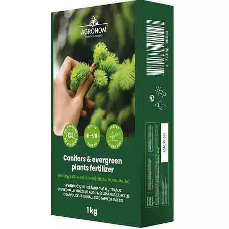 Havu- ja ikivihreiden lannoite 1kg - Puutarhalannoitteet - 4770168911543 - 1