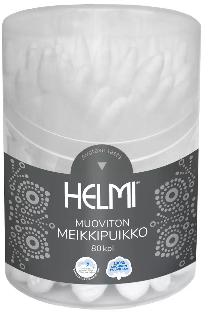 HELMI MEIKKIPUIKKO MUOVITON 80 - Hiustenhoito ja hiuskoristeet - 6414100131153 - 1