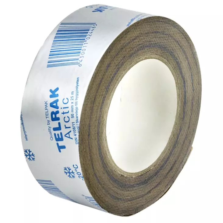 Höyrynsulkuteippi 50 mm x 25 m Arctic - Teipit - 6430011024483 - 1