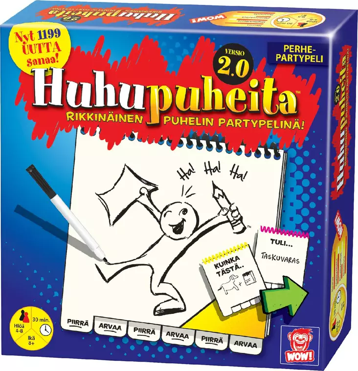 Huhupuheita 2.0 - Lautapelit ja seurapelit - 7350077662223 - 1