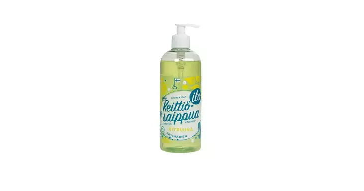 Ilo Keittiö Pumppusaippua sitruuna 500ml - Nestesaippuat - 6419642340803 - 1