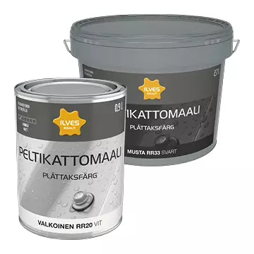 Ilves Peltikattomaali harmaa 2,7L - Muut ulkomaalit - 6430026954683 - 1