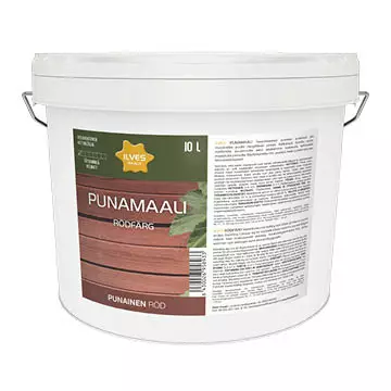 Ilves Punamaali Keittomaali 10L - Talomaalit - 6430026958933 - 1