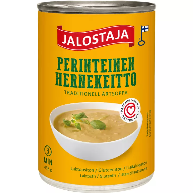 Jalostaja Perinteinen Hernekeitto 435g - Keitto- ja kastikeainekset - 6409531659413 - 1