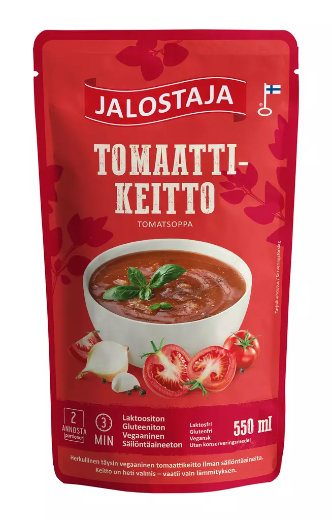 JALOSTAJA TOMAATTIKEITTO 550ML - Kissat - 6409536651313 - 1