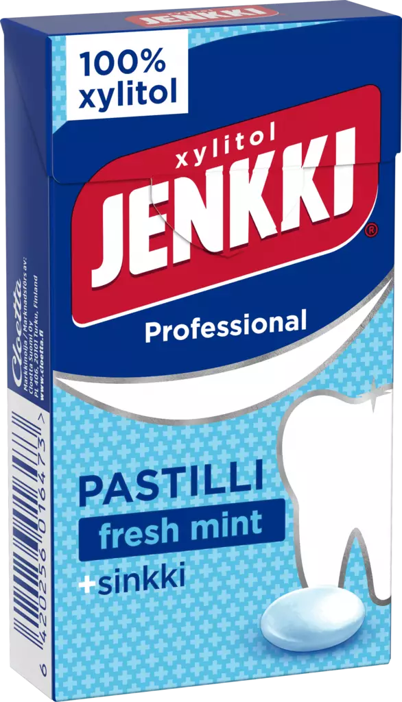 Jenkki Professional Fresh mint +sinkki t - Karkit - 6420256016473 - 1
