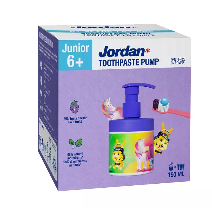 JORDAN KIDS HAMMASTAHNA PUMPPUPULLO - Hiustenhoito ja hiuskoristeet - 7070866038373 - 1