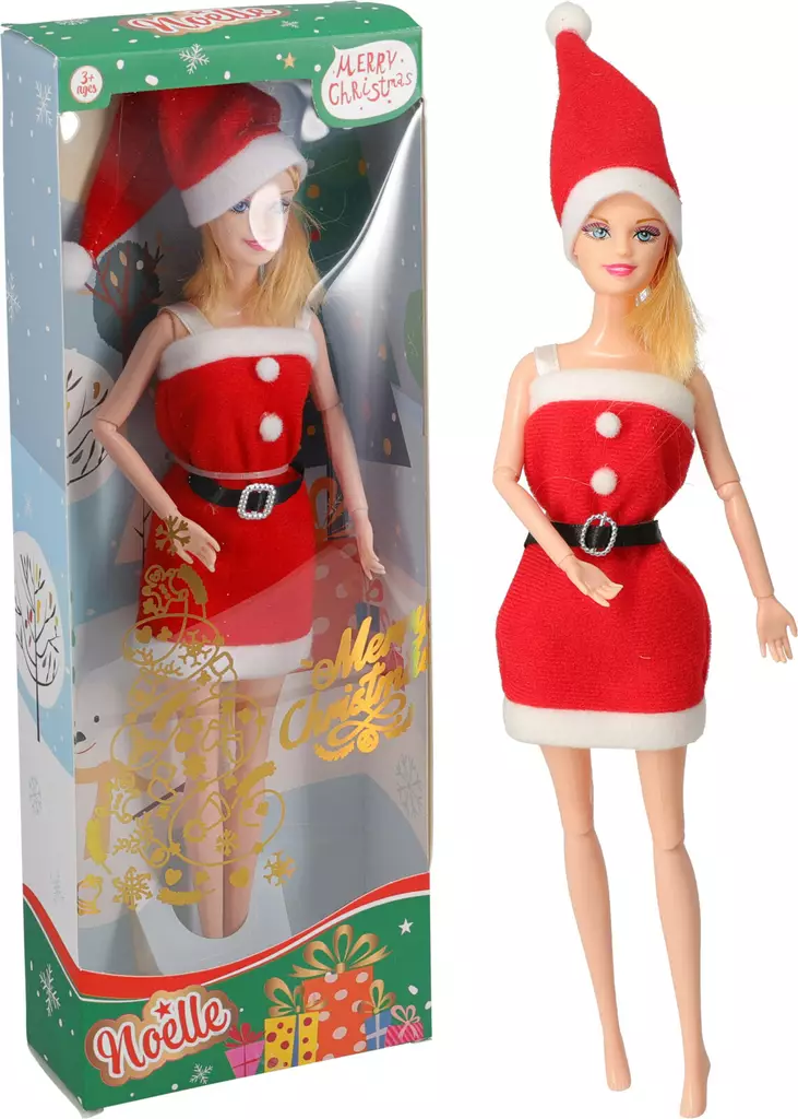 Jouluinen nukke 32cm - Barbie nuket - 8721037587563 - 1