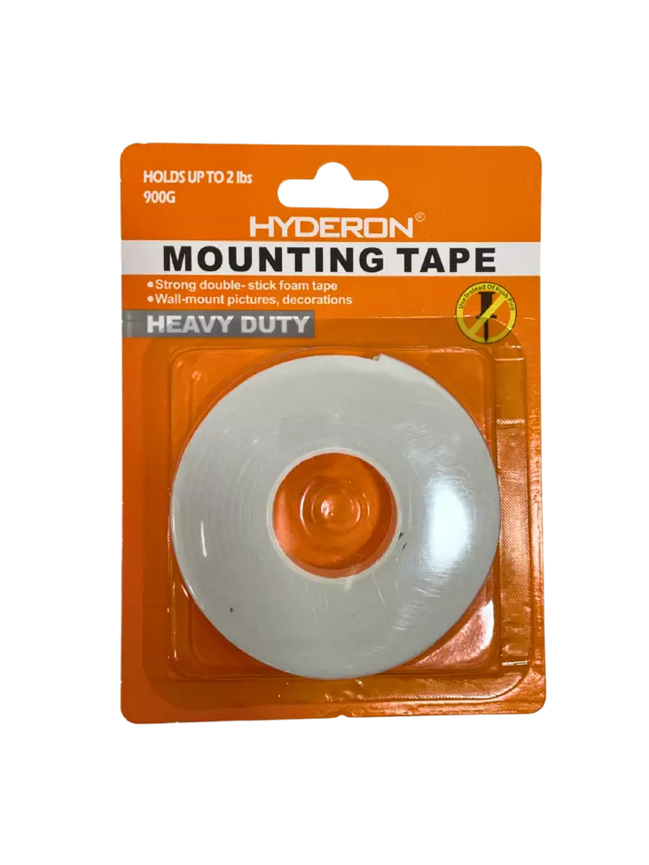 Kaksipuolinen teippi 1,8cm 2m - Teipit - 6438159265973 - 1