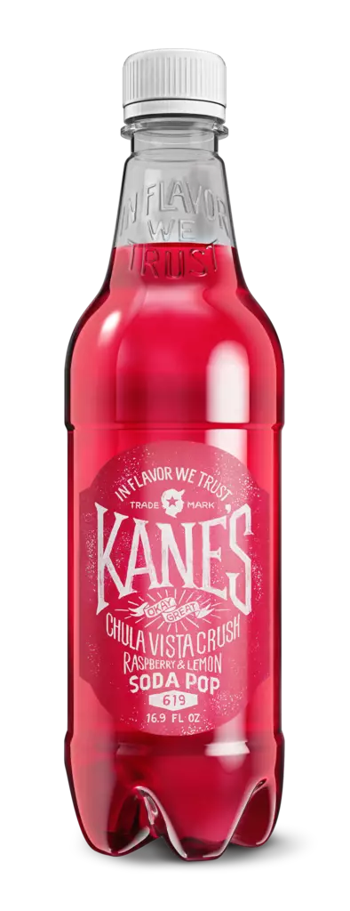 Kane´s Soda Pop Chula Vista Crush Vadelm - Virvoitusjuomat ja mixerit - 4770301231293 - 1