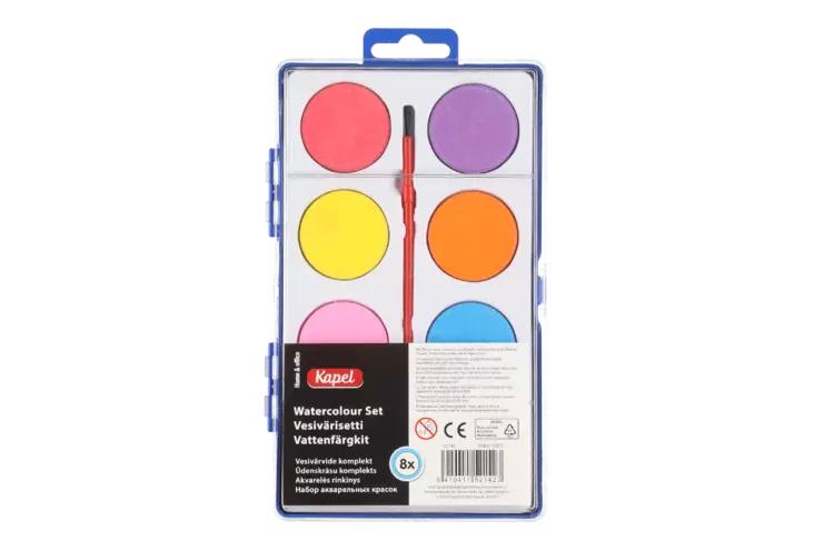 Kapel vesivärisetti - Vesivärit - 6410411521423 - 1