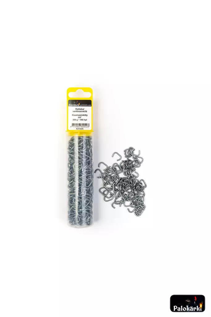 Katiskasinkilä kuumasinkitty 3/8" 300g - Niitit ja hakaset - 8712067820423 - 1