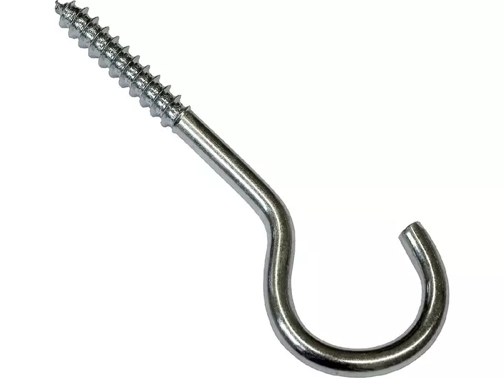 Kattokoukku 25mm 4kpl teräs/sinkitty - Koukut ja naulakot - 6414672010023 - 1