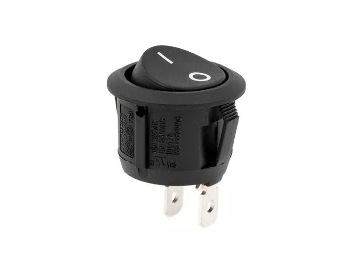 Keinukatkaisija pyöreä on-off - Katkaisimet - 6419943353113 - 1