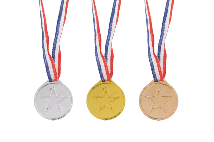 Keppihevosen mitaliriipus 3kpl - Kotileikit ja roolileikit - 6410416301273 - 2