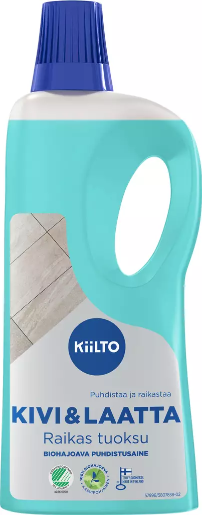 Kiilto Kivi&Laatta puhdistusaine 500ml - Kodin pesuaineet - 6417964579963 - 1