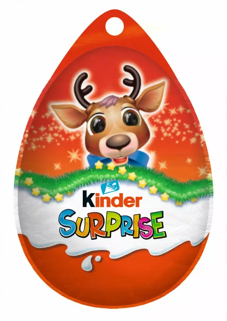 Kinder surprise yllätysmuna 20g - Joulumakeiset - 42216483 - 1