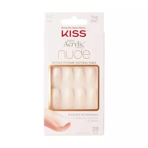 Kiss Salon Acrylic Nude coffin kynnet - Tekokynnet - 731509799453 - 1
