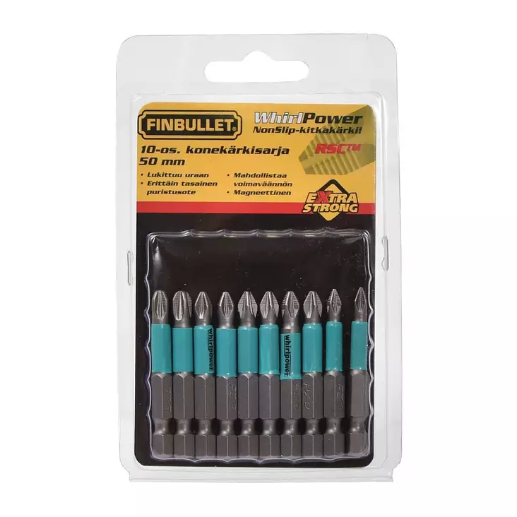 Konekärkisarja 50 mm 10-os. pz1x2 pz2x6 pz3x2 - Kärkisarjat - 6430017702583 - 1