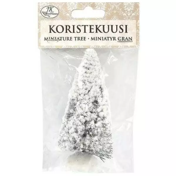 Koristekuusi valkoinen - Muut askartelutarvikkeet - 6417715038343 - 1