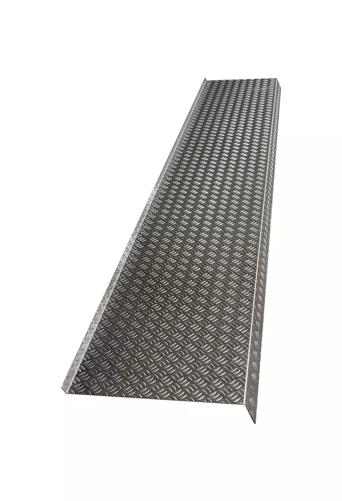 Kynnyspelti alum. riisinjyvä 200mm 1,2m - Peltilevyt ja alumiinilevyt - 6430070620053 - 1