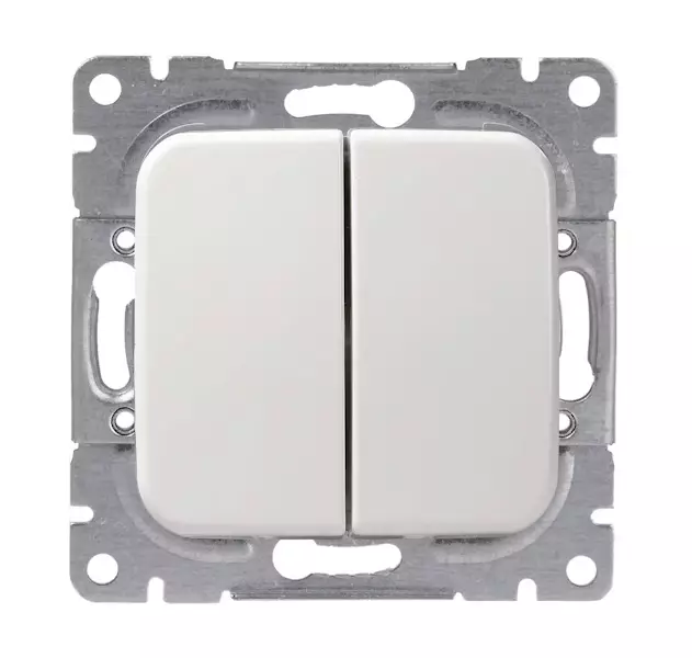 Kytkin ABB Jussi 5 uppo 2 vipua - Sähköasennuskytkimet - 6418677309953 - 1