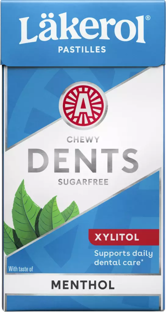 Läkerol Dents menthol 36g - Karkit - 6420256001523 - 1