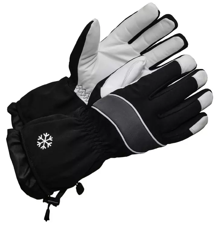 Lämmin talvikäsine, Thinsulatevuori ja vedenpitävä kalvo, koko 12 - Työkäsineet - 6419746114003 - 1