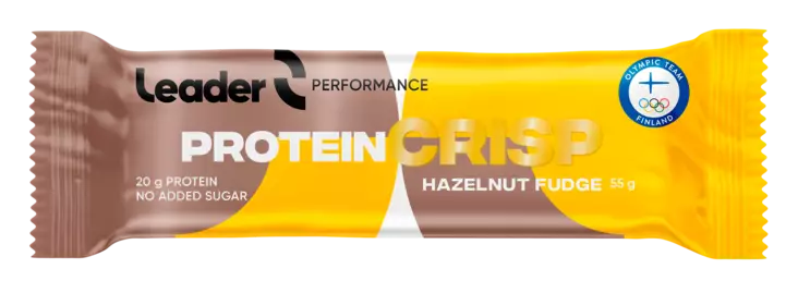 Leader Performance Protein Crisp Hazeln - Urheiluravinteet ja -valmisteet - 6430080442843 - 1