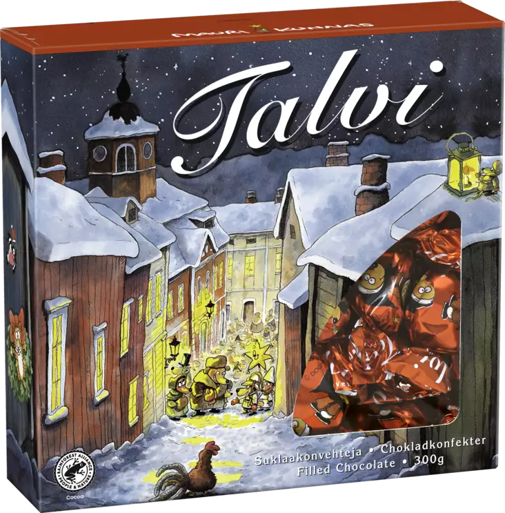 LEAF TALVI SUKLAAKONVEHTI 300G - Joulumakeiset - 6420256013243 - 1