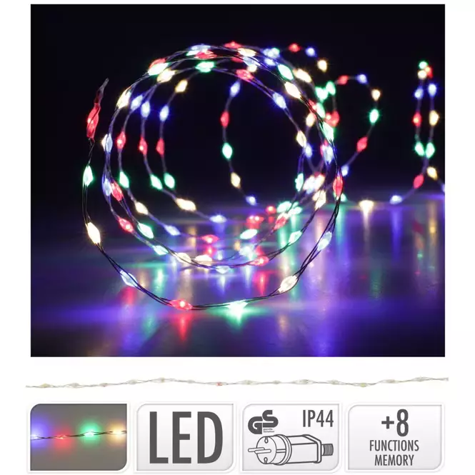 Led-valosarja 189 IP44 moniväri - - 8720573783903 - 1