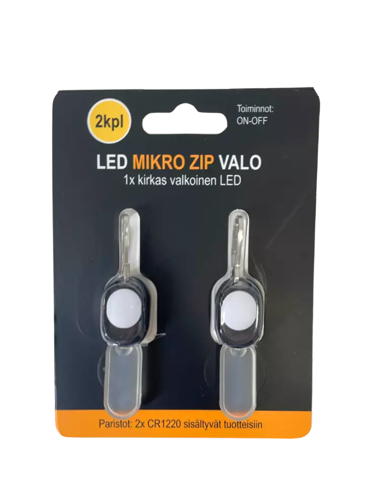 LED mikro zip valo 2kpl - Taskulamput - 6438159976503 - 1