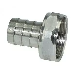 Letkuliitin 3/4 -16 kromattu - Letkuliittimet - 6438140051233 - 1