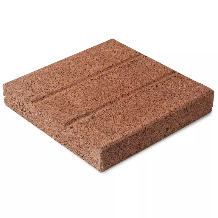 Pihalaatta ura punainen 30X30X5 cm - Pihakivet ja laatat - 3003 - 1