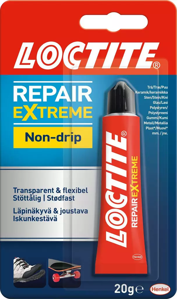 Loctite repair extreme yleisliima 20g - Liimamassat ja asennusliimat - 7332531013963 - 1