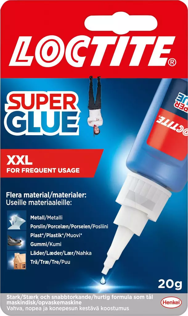 Loctite super glue xxl- pikaliima 20g - Pikaliimat - 7332531087933 - 1