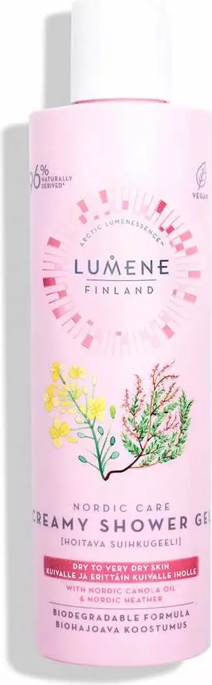 Lumene Nordic Care Hoitava suihkugeeli 250ml - Suihkugeelit- ja saippuat - 6412600828573 - 1