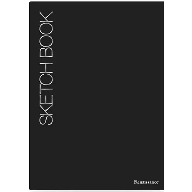 LUONNOSLEHTIÖ MUSTAKANTINEN 100G 120 SIV - Muut askartelutarvikkeet - 8851907198473 - 1