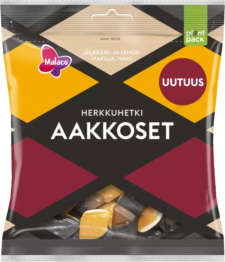 Malaco aakkoset herkkuhetki 280g - Makeiset - 6420256914373 - 1