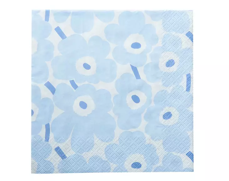 Marimekko Lautasliina Mini Unikko 24cm - Lautasliinat - 6411632140103 - 1