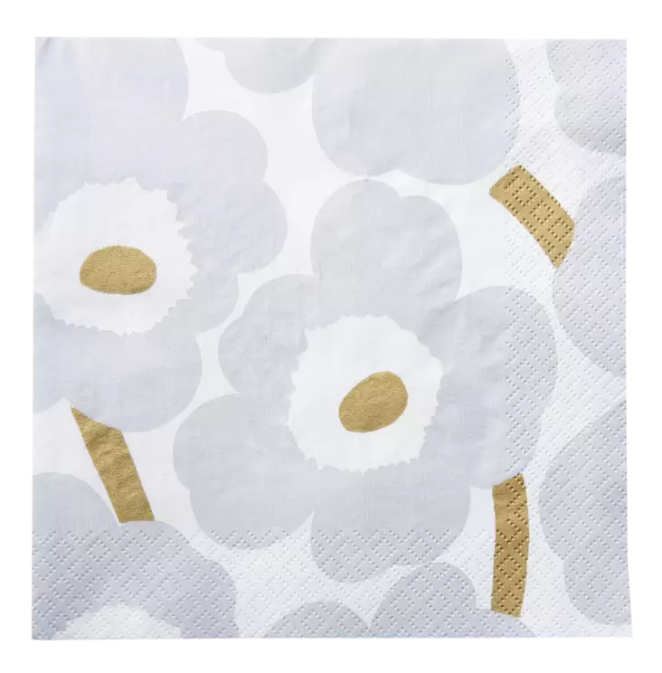 Marimekko Lautasliina Unikko 33cm - Lautasliinat - 6411633140003 - 1