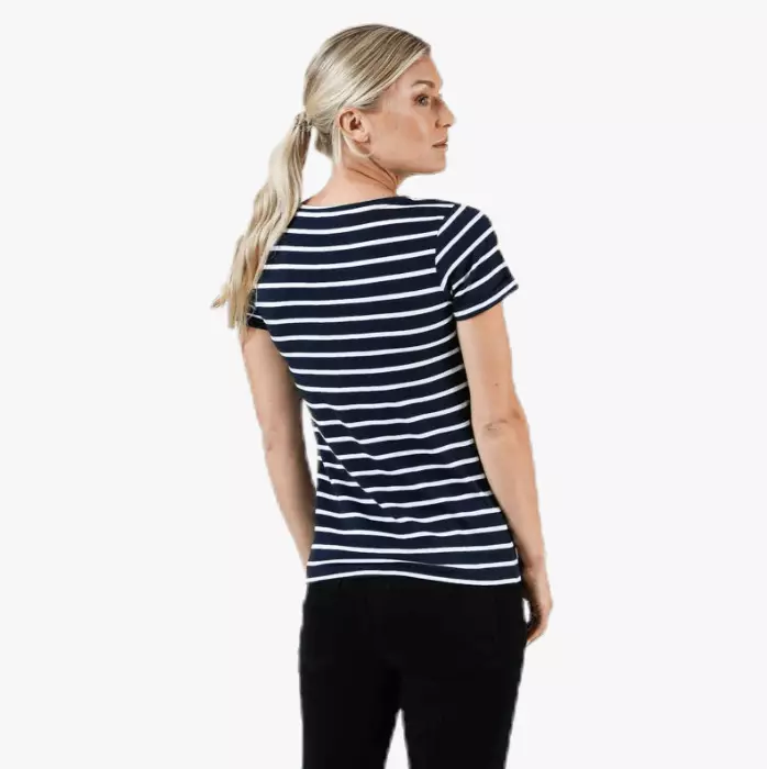 Marine T-paita navy comb - Naisten paidat ja puserot - 731259036590 - 1